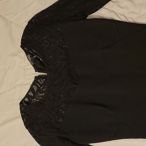 Intermix Dress Size Small Black